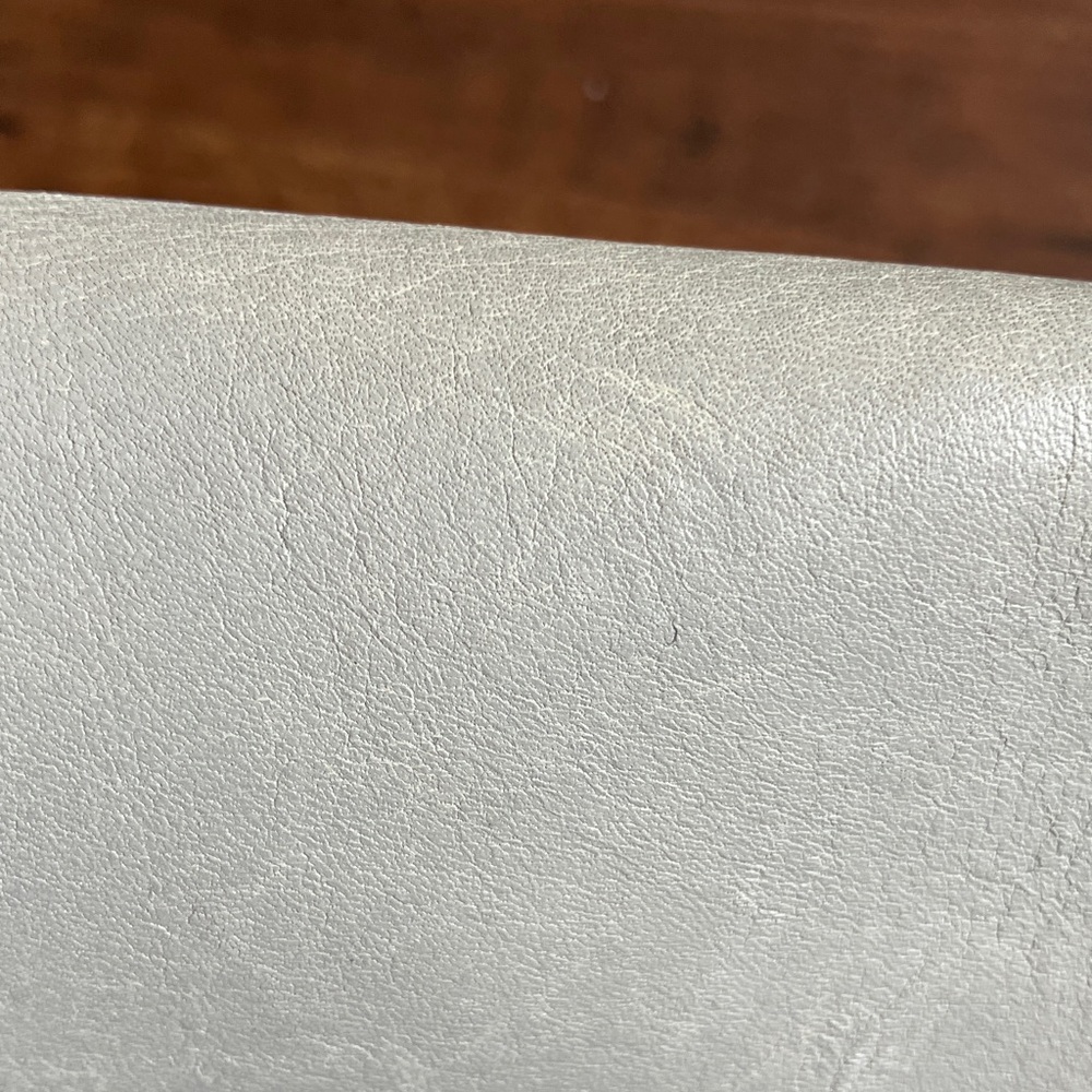 Fossil Finley Gray Leather Shoulder Bag - Picture 6 of 16